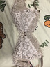 夢(mèng)芭蒂內衣女小胸顯大文胸套裝無(wú)鋼圈聚攏立體上托性感蕾絲側收副乳胸罩 曬單實(shí)拍圖
