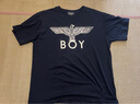 BOY LONDON【暗黑羅盤(pán)】夏情侶款短袖權杖印花炸街潮牌T恤N01906 N0103902 XL 曬單實(shí)拍圖