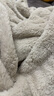 優(yōu)衣庫(kù)男女裝仿羊羔絨搖粒絨拉鏈茄克夾克時(shí)尚休閑保暖469953 30 淺米色 XL /180/108B 曬單實(shí)拍圖