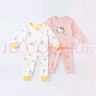 戴維貝拉（DAVE＆BELLA）【Hello Kitty聯(lián)名】童裝秋冬女童棉質(zhì)內衣套裝DBM19601 曬單實(shí)拍圖