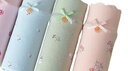 蝶安芬（Deanfun）女士?jì)妊?5%棉性感蕾絲中腰無(wú)痕印花女式三角短褲四條禮盒一 XXL 曬單實(shí)拍圖