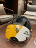 兩只小蜜蜂3C認(rèn)證電動(dòng)車頭盔摩托車四季通用半盔 防曬防霧雙鏡 0感天窗 男女通用電瓶車頭盔TK47 曬單實(shí)拍圖