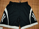 安踏凱里·歐文系列丨美式運動(dòng)短褲男女同款速干五分褲172531315 基礎黑-1 M (女生選購建議偏小一碼) 曬單實(shí)拍圖