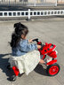 智扣漂移車(chē)兒童三輪車(chē)山姆同款飛機車(chē)腳踏車(chē)歲扭扭車(chē)男孩女孩生日禮物 加大灰藍+座椅調節+電動(dòng)螺旋槳+橡膠輪+禮盒 曬單實(shí)拍圖