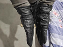 朗琦威尊真皮手套男女秋冬季男士加絨保暖純羊皮手套摩托車騎行加厚手騎車 真皮單扣商務款（女款） 曬單實拍圖