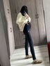 煦凜日本孕婦打底褲安全褲春秋夏外穿2025新款薄瑜伽褲鯊魚褲孕婦秋裝 咖卡其【春秋款】7A抗菌  M 曬單實拍圖