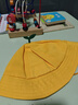 雪倫朵幼兒園小黃帽小學(xué)生漁夫盆帽兒童戶(hù)外春游旅游遮陽(yáng)防曬日系太陽(yáng)帽 嫩芽款（建議4-7歲） 建議頭圍52-54cm 曬單實(shí)拍圖