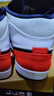 Jordan休閑鞋男子AJ1喬丹JORDAN 1中幫運(yùn)動鞋852542-100黑紅44 曬單實(shí)拍圖