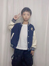 班納班納男童棒球服套裝春秋潮帥氣時髦2025新款棒球服外套兒童秋裝衣服 滑板中國K藏青+滑板中國K藏青 140 曬單實拍圖