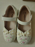 巴布豆童鞋秋季女童公主鞋休閑時(shí)尚兒童皮鞋中大童108543124米色27 曬單實(shí)拍圖