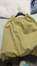 無印良品（MUJI）女式 漢麻棉輕便長(zhǎng)裙 長(zhǎng)半身裙女裙子 25年夏季女裝 BE1VBC5S 黃色 L （165/70A） 曬單實(shí)拍圖