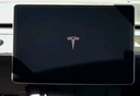 3W適用特斯拉煥新版Model3/Y高清鋼化膜前后顯示屏幕保護膜2片裝 曬單實拍圖