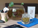 憶壺茶（YIHUTEA） 茶杯玻璃杯茶水分離泡茶杯 帶過(guò)濾花茶杯 家用耐熱裝開(kāi)水杯子 【破損補發(fā)】蘑菇杯400ML 曬單實(shí)拍圖