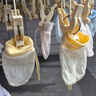 愛貝迪拉嬰兒手套防抓臉可啃咬夏季透氣新生兒護(hù)手套組合裝3雙 曬單實(shí)拍圖