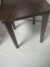家逸實木凳子家用餐椅子可疊放小板凳餐桌凳創(chuàng)意方凳簡約小凳子 曬單實拍圖
