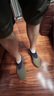 阿迪達(dá)斯三葉草YEEZY KNIT RNR情侶款椰子休閑鞋HP3370 UK10.5碼45碼 曬單實(shí)拍圖