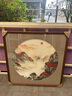 禮御友嘉新中式純手工蘇繡刺繡大幅圓形鴻運當頭客廳玄關(guān)臥室床頭裝飾掛畫(huà) 鴻運當頭(86*86cm) 曬單實(shí)拍圖