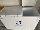 澳柯瑪（AUCMA）302升家用冰柜 雙溫雙箱大容量冷柜 臥式雪糕柜雙溫冷柜 冷藏全銅管 BCD-302CNE國家補貼 曬單實(shí)拍圖