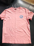 藤原印 班服定制t恤印字工作服訂做logo文化衫同學(xué)聚會(huì )衣定做刺繡團體服 粉色 L 曬單實(shí)拍圖