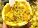 鮮青錄廣西黃金百香果欽蜜9號新鮮水果黃色白香果西番蓮雞蛋果 凈重1斤（單果60-70g） 曬單實拍圖