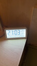 碼仕鬧鐘學(xué)生溫濕度計大屏充電電子智能夜光兒童起床專(zhuān)用神器LCD床頭鐘開(kāi)學(xué)必備Q198白開(kāi)學(xué)季 曬單實(shí)拍圖