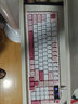 惠普（HP）K500F機械手感有線(xiàn)鍵盤(pán) 靜音多功能旋鈕辦公游戲臺式電腦筆記本通用 粉白色 98配列 曬單實(shí)拍圖