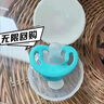 貝親（Pigeon）安撫奶嘴 硅橡膠奶嘴 L號 6-18個(gè)月（天藍色）帶收納盒 N985 曬單實(shí)拍圖