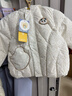 巴拉巴拉嬰兒羽絨服男童冬季女童短款外套花朵造型2024甜美萌208424107233 曬單實(shí)拍圖