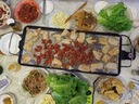 麥舒特德國電燒烤爐麥飯石防燙手家用室內無(wú)煙大號盤(pán)不粘電烤爐烤肉機電烤盤(pán)鐵板燒烤肉涮烤一體鍋盤(pán) 40*23cm 無(wú)煙燒烤防燙手設計 1層 曬單實(shí)拍圖