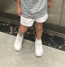江博士學(xué)步鞋運動(dòng)鞋秋季男女童小白鞋旋鈕扣兒童鞋2B16A1050AX白色31碼 曬單實(shí)拍圖