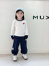 MQDMINI童裝男童褲子兒童運(yùn)動(dòng)褲2025秋季新款女寶寶休閑長(zhǎng)褲 A松鼠蘑菇深藍(lán) 110 曬單實(shí)拍圖