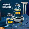 炊大皇 冷水壺大容量夏日解暑冷水壺 耐熱防爆玻璃杯水果茶壺2.5L 曬單實(shí)拍圖