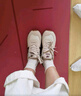 NEW BALANCE NB574官方休閑鞋女鞋復(fù)古舒適秋冬透氣網(wǎng)鞋輕便百搭潮流運(yùn)動(dòng)鞋 米白色 WL574RCF 38 (腳長24.5cm)尺碼詳詢客服 曬單實(shí)拍圖
