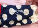 Happy Socks春夏款襪子女男襪薄荷曼波彩虹白色棉襪中筒襪 經(jīng)典波點 1雙 M 36-40 曬單實拍圖