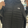 The North Face北面棉服女輕量戶(hù)外保暖防潑水外套83U8 黑色/JK3 L 曬單實(shí)拍圖