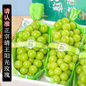 旭霽陽光玫瑰葡萄水果【順豐/JD-多地次日達】云南晴王香印提子禮盒裝 3斤精品果 單粒8-14g 凈重2.5斤 曬單實拍圖