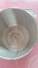 【不銹鋼】和面盆廚房烘焙家用火鍋盆洗菜打蛋湯鍋盆醒面盆料理盆 34cm【熱賣款】不銹鋼和面盆 曬單實(shí)拍圖