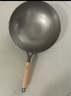 福妻（FUTSUMA）純鈦炒鍋無(wú)涂層不粘鍋家用廚房炒菜鍋具多功能超輕鈦鍋燃氣灶專(zhuān)用 整鍋純鈦無(wú)夾層小圓底 33cm 曬單實(shí)拍圖