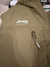 JEEP SPIRIT吉普工裝馬甲男士春夏季運動背心坎肩馬夾外套 卡其 2XL 曬單實拍圖