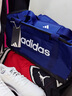 adidas運動(dòng)健身便攜斜挎手拎包男女新款阿迪達斯官方   深藍/白色   NS 曬單實(shí)拍圖
