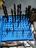 兆陽(yáng)cnc數控加工中心銑刀鉆頭絲錐刀桿er32筒夾BT30/40/50刀柄收納盒 藍色D20圓孔階梯盒66孔 加厚 曬單實(shí)拍圖