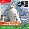 恩爾美（nRMEi）保溫保冷杯大容量2000ml男士男款初高中學(xué)生吸管運動(dòng)水壺冰霸杯子 曬單實(shí)拍圖