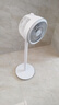 美的（Midea）【暴風循環(huán)】空氣循環(huán)扇大風量搖頭電風扇家用臺式落地扇輕音臥室節(jié)能小風扇柔風輕羽扇 FGA24TQ 曬單實拍圖