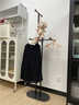 帥仕（shuaishi）2025新款衣帽架臥室衣桿落地立式掛衣架置物架入戶玄關掛包晾衣架 樹枝型【典雅黑】鋼制衣帽架+氧化硅底座 曬單實拍圖