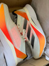 adidas ADIZERO BOSTON 12超輕緩震回彈馬拉松玻纖柱跑鞋阿迪達斯 象牙白/黑色/橙紅   43 曬單實(shí)拍圖