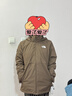北面（The North Face）羽絨三合一沖鋒衣男550蓬鵝絨內膽戶(hù)外百搭防水保暖上新|88RK 1OI/煙熏棕 M /170 曬單實(shí)拍圖