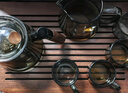 臻廚聚茶具整套帶茶盤(pán)玻璃茶具套裝茶壺茶杯功夫泡茶喝茶辦公室家用 煙灰玻璃茶具套組7頭帶茶盤(pán) 曬單實(shí)拍圖