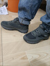 足力健艾爸爸秋冬寬腳中老年人爸媽鞋輕便防滑休閑運動(dòng)健步鞋(送襪子) 男款深灰 41 曬單實(shí)拍圖