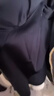 歌莉婭三醋酸七分袖西裝外套女士2025新款春季通勤穿搭1C8L6M21B 90U深寶藍 L 曬單實(shí)拍圖