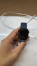 Apple/蘋(píng)果 Watch Series 10 智能手表GPS款42毫米亮黑色鋁金屬表殼濃墨色回環(huán)式運動(dòng)表帶MX1Q3CH/B 曬單實(shí)拍圖